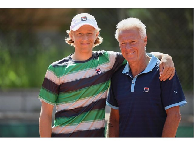Filho de Bjorn Borg assina contrato com a marca de sempre do pai