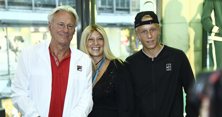Bjorn Borg elogia filho Leo: «Estou muito orgulhoso»