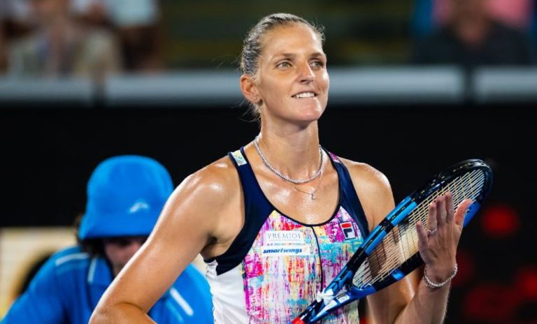 Ex-número um mundial Karolina Pliskova vai jogar nas Caldas da Rainha na próxima semana