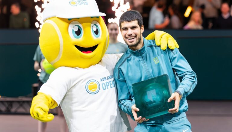 Alcaraz, Zverev, Aliassime ou De Minaur confirmados no luxuoso ATP 500 de Roterdão