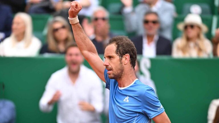 Gasquet volta a encantar em Monte-Carlo 23 anos depois da (histórica) estreia