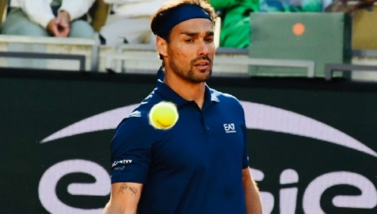 Fognini diz um último adeus a Roland Garros na 1.ª ronda do qualifying