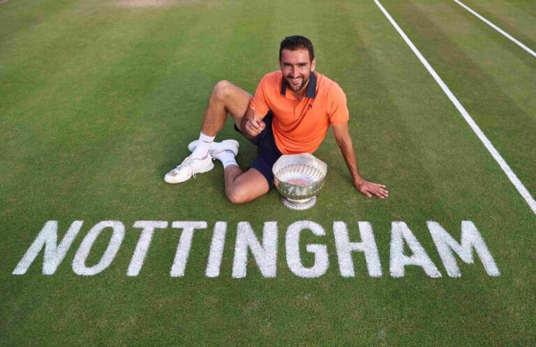Cilic mostra credenciais e é o mais velho de sempre a vencer um Challenger em relva