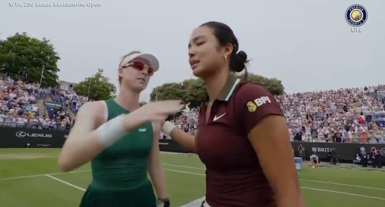 Joint salva quatro match points em final histórica em Eastbourne e deixa Eala em lágrimas