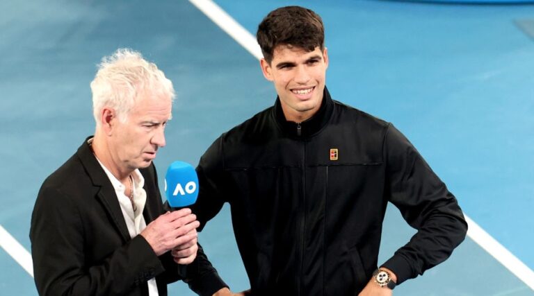 McEnroe: «O único jogador que me faria pagar bilhete para vê-lo é o Alcaraz»