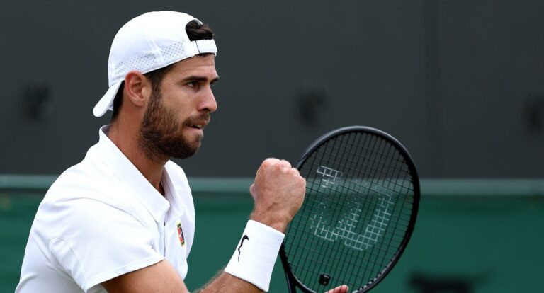 Após quase perder com Borges, Khachanov arrasa e regressa aos ‘quartos’ em Wimbledon