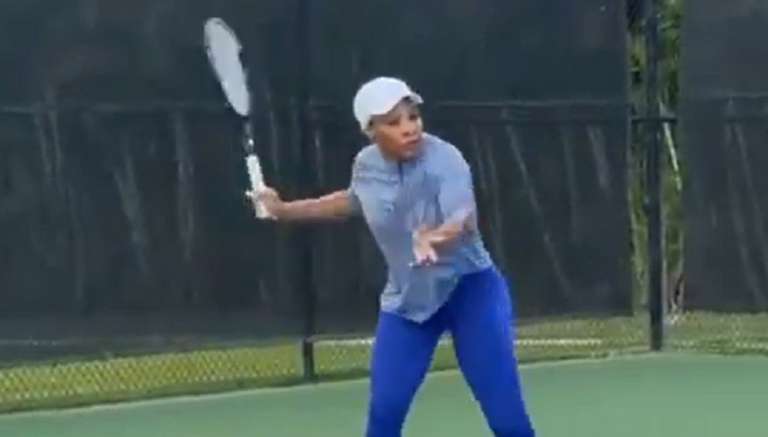 [VÍDEO] Quem sabe não esquece! As imagens de Serena Williams a treinar