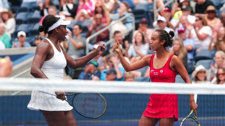 Onde vai parar? Venus volta a ganhar ao lado de Fernandez e está nos ‘oitavos’ do US Open