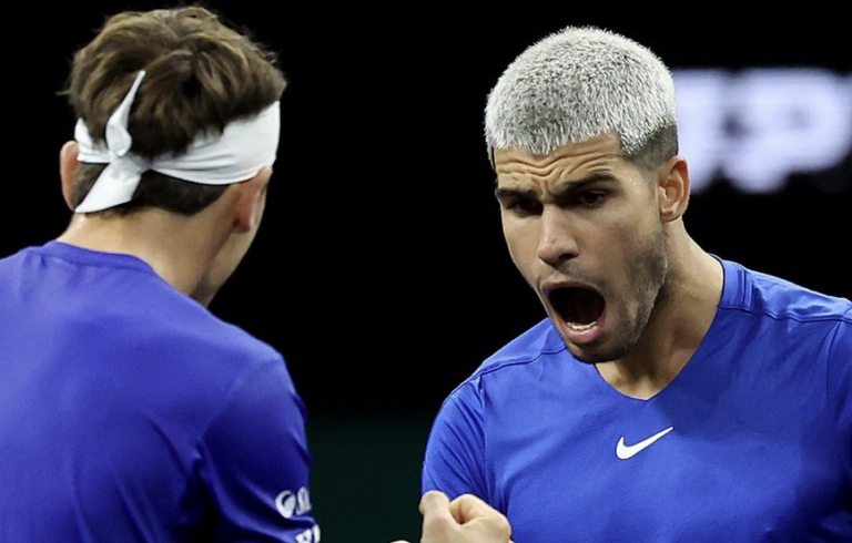 Mundo-Europa, 9-6: Alcaraz e Ruud dizem presente e equilibram contas