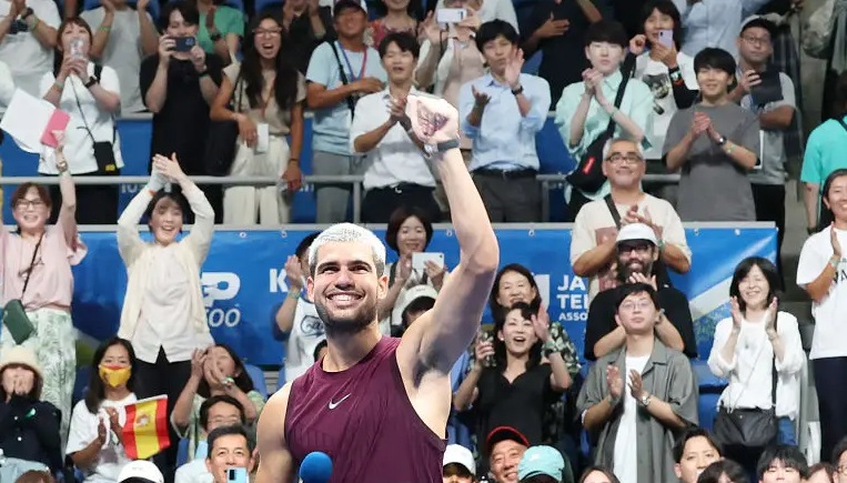 Alcaraz e a lesão no pé: «Consegui jogar quase normalmente»