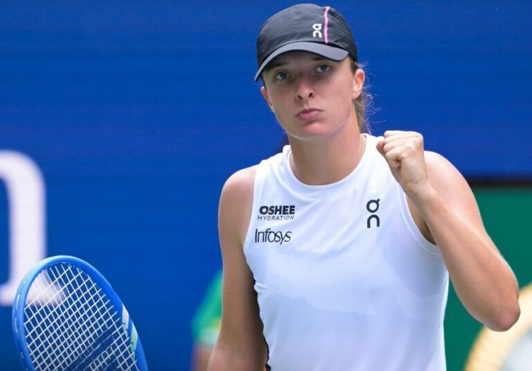 Swiatek faz melhor exibição do torneio e arrasa rumo aos ‘quartos’ do US Open