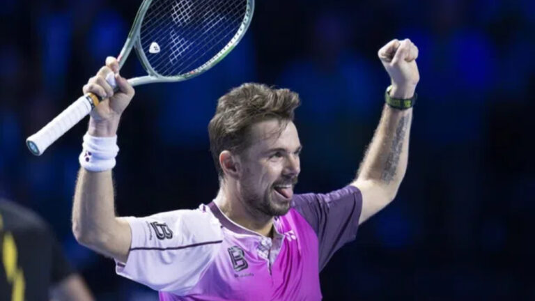 Wawrinka faz história aos 40 anos e vence em Basileia