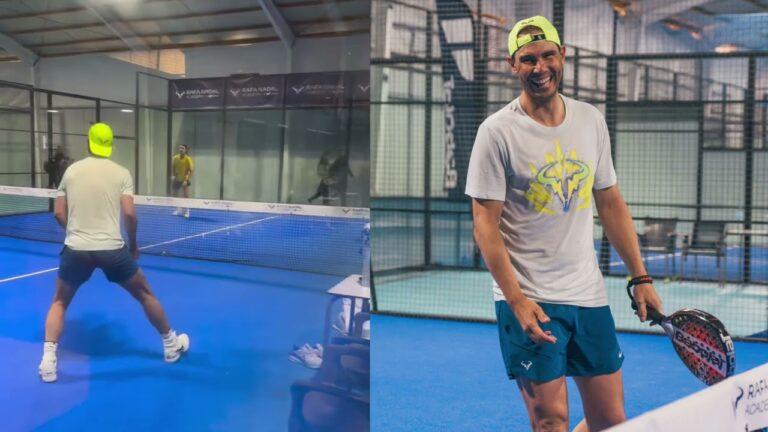[VÍDEO] Nadal impressiona ao jogar a grande nível… padel