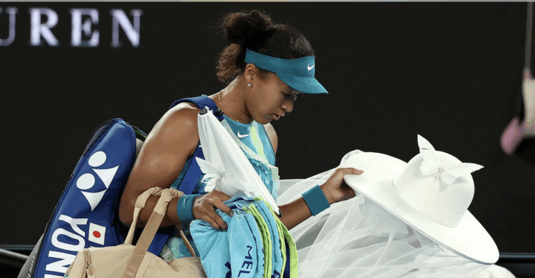 Osaka explica entrada surpreendente: «Gosto de fazer coisas que tragam alegria»