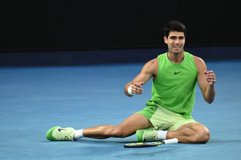 A impressionante percentagem de Alcaraz em quinto sets nos Grand Slams