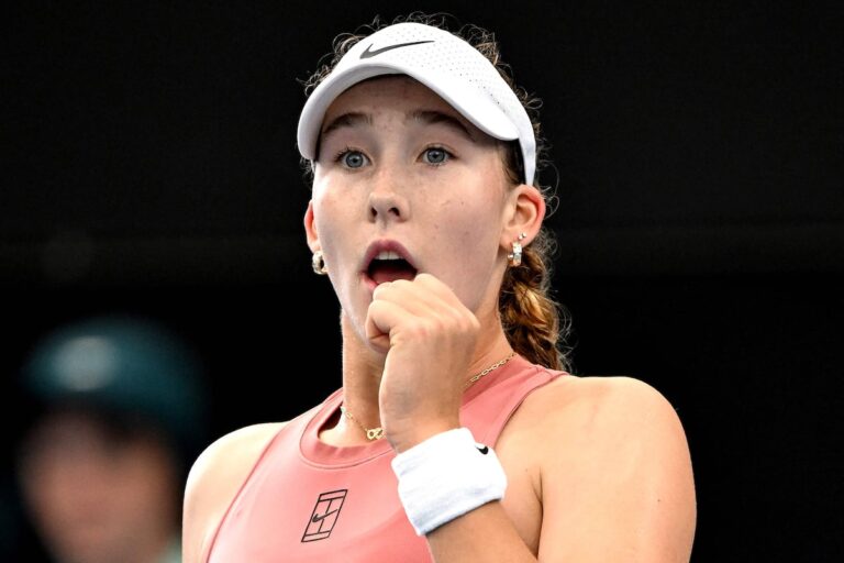 Mirra Andreeva é a quarta mais jovem do século a chegar às 30 vitórias em Grand Slams