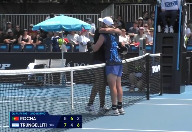 Trungellitti trava Rocha, impede duelo português e marca confronto com Faria no Australian Open