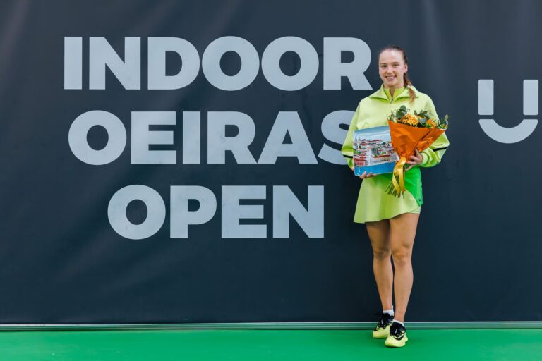 Korneeva volta a brilhar em Portugal e conquista Women’s Indoor Oeiras Open