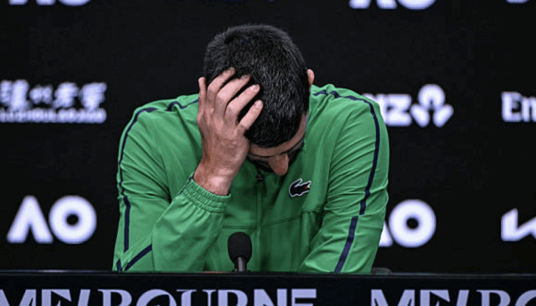 Djokovic: «Tudo fluía, sentia a bola… e de repente tive uma queda brusca de energia»